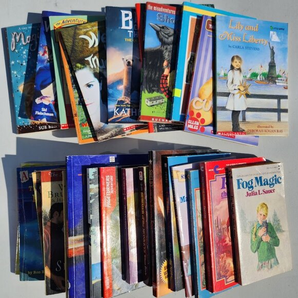 4 Book Bundle Lot Set Chapter Books Young Adult Literature Novels Mystery Books - Picture 3 of 15